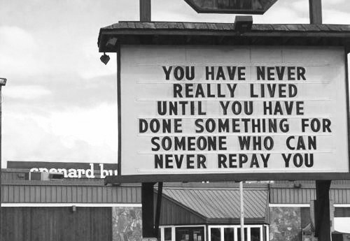 Help Others--Help Yourself