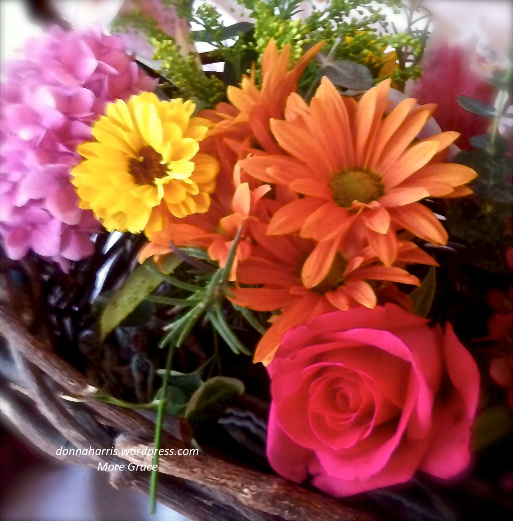 A bouquet for a daughter