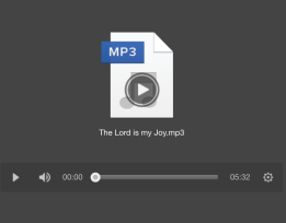 The Lord is my Joy MP3